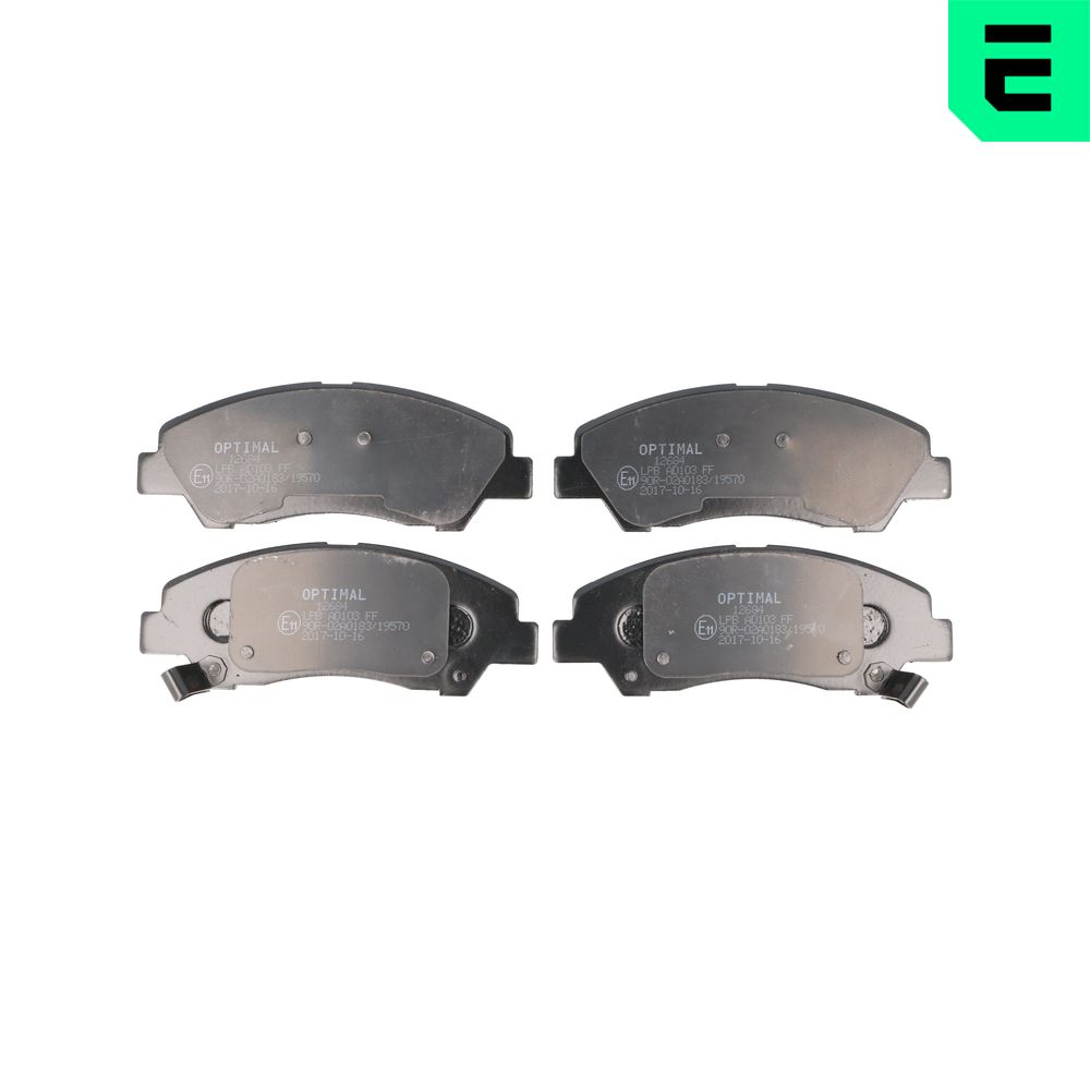 Placute frana OPTIMAL BP-12684