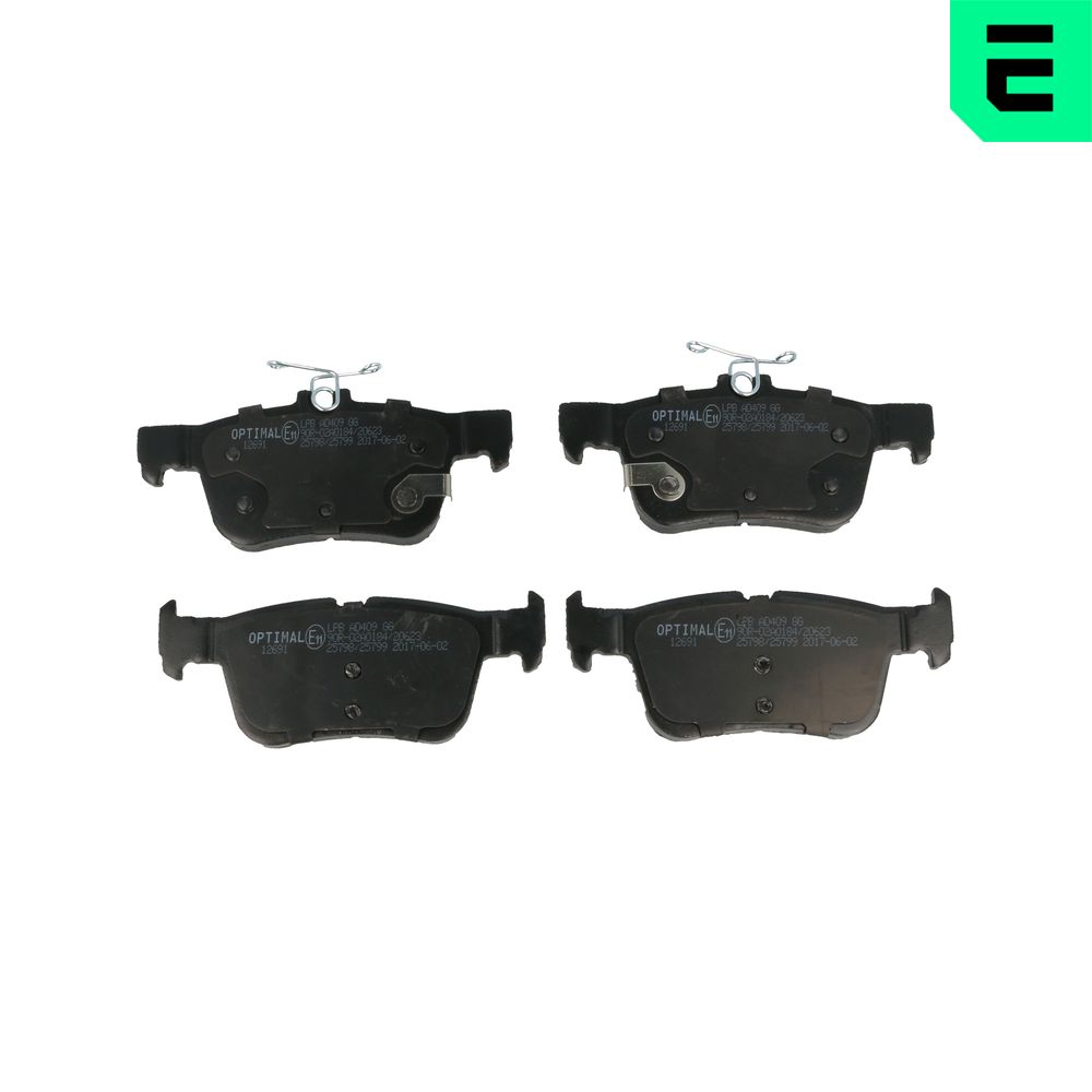 Placute frana OPTIMAL BP-12691