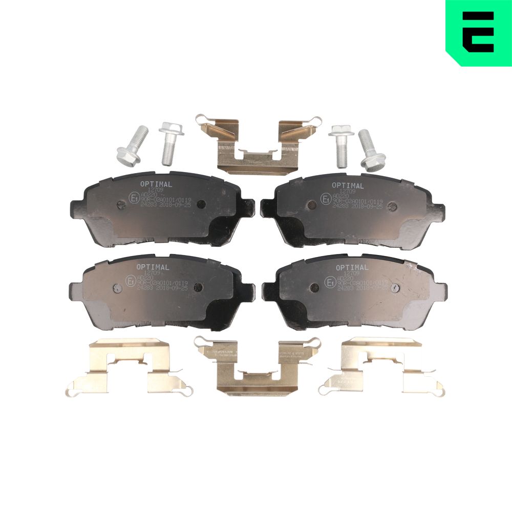 Placute frana OPTIMAL BP-12709