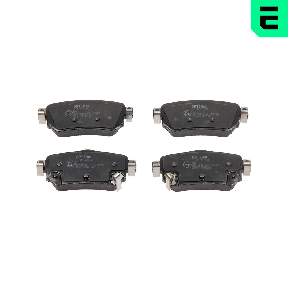 Placute frana OPTIMAL BP-12718