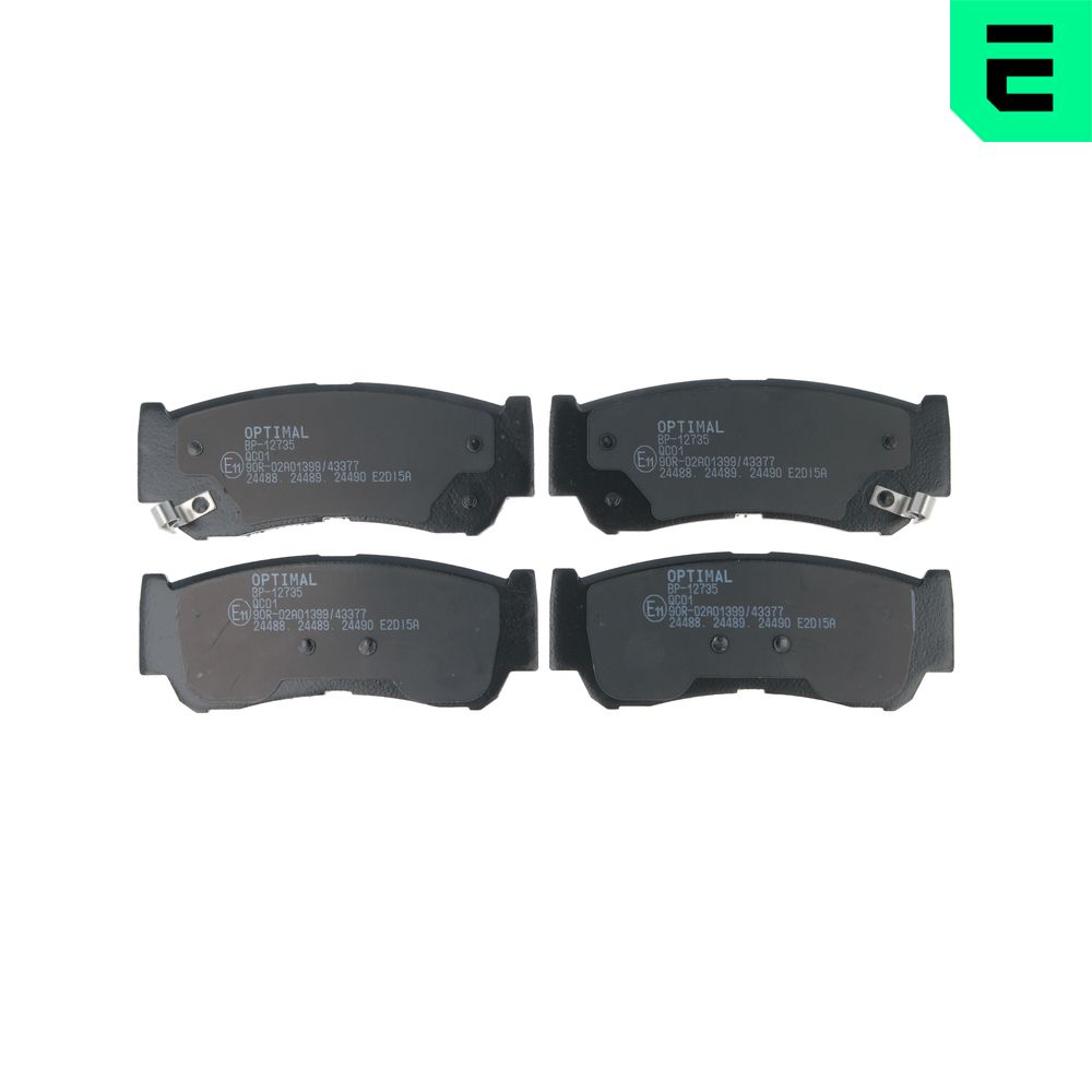 Placute frana OPTIMAL BP-12735