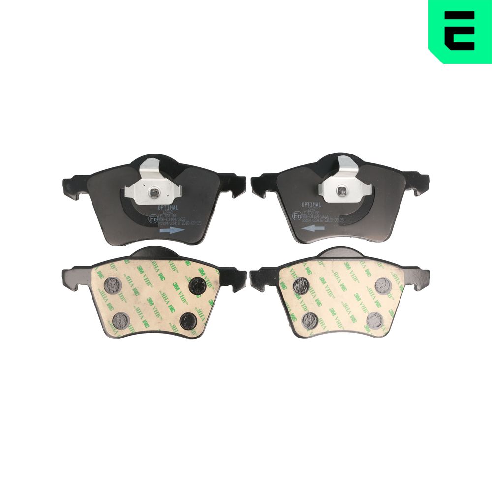 Placute frana OPTIMAL BP-12742