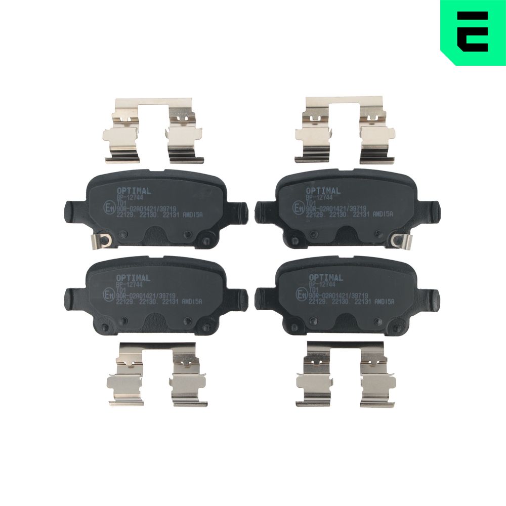 Placute frana OPTIMAL BP-12744