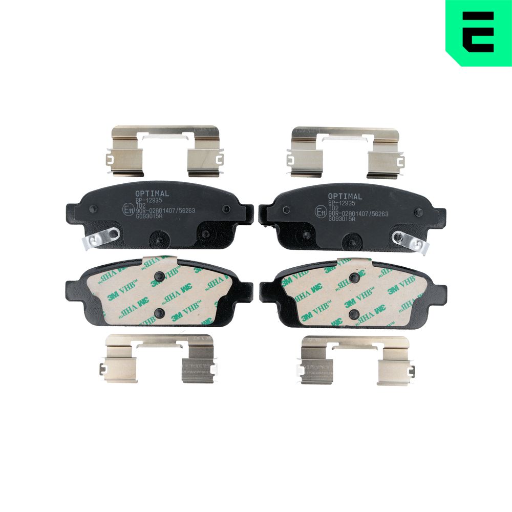 Placute frana OPTIMAL BP-12935