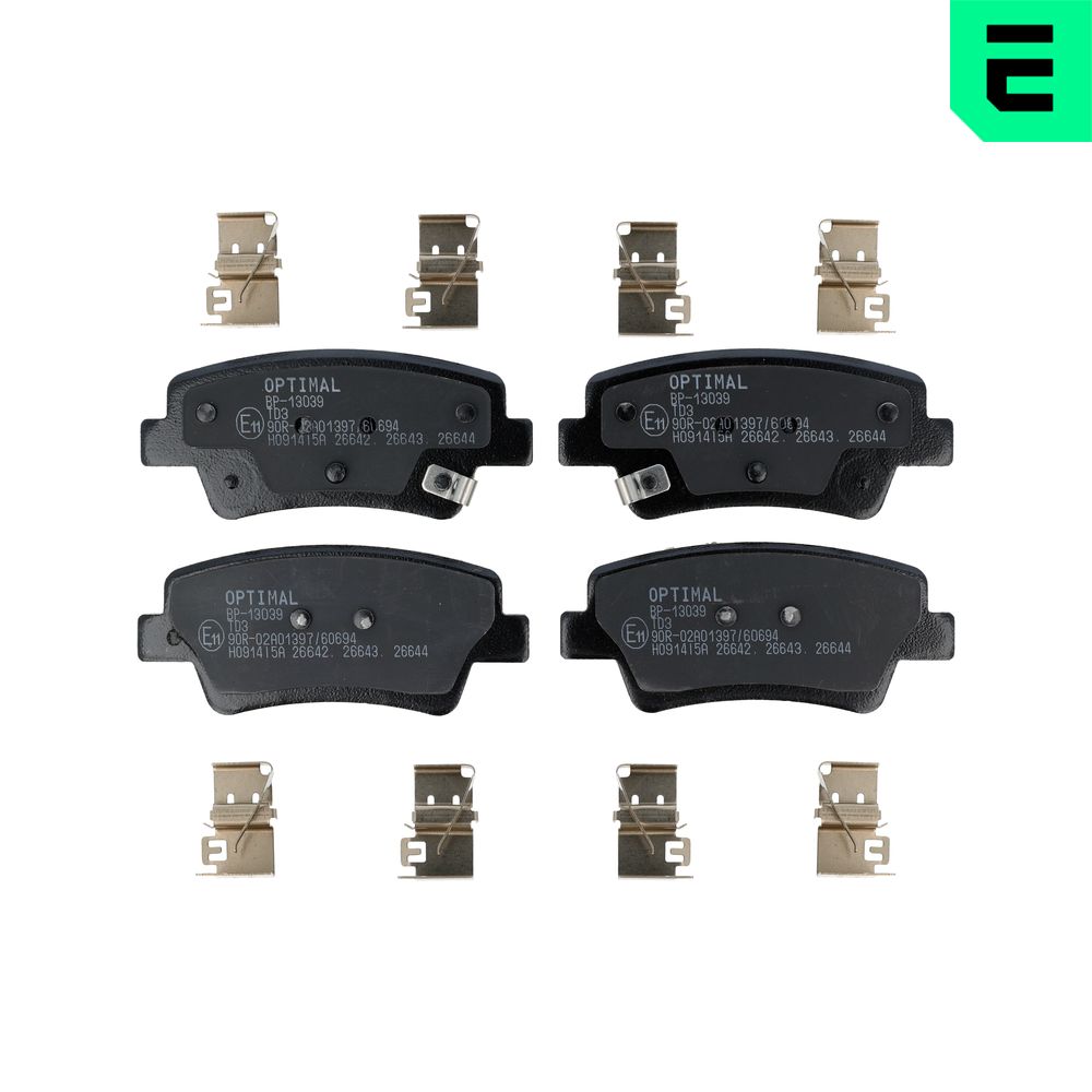 Placute frana OPTIMAL BP-13039