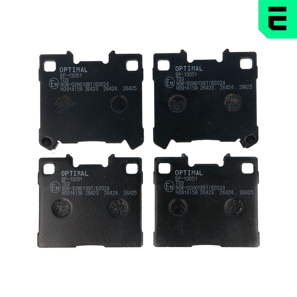 Placute frana OPTIMAL BP-13051