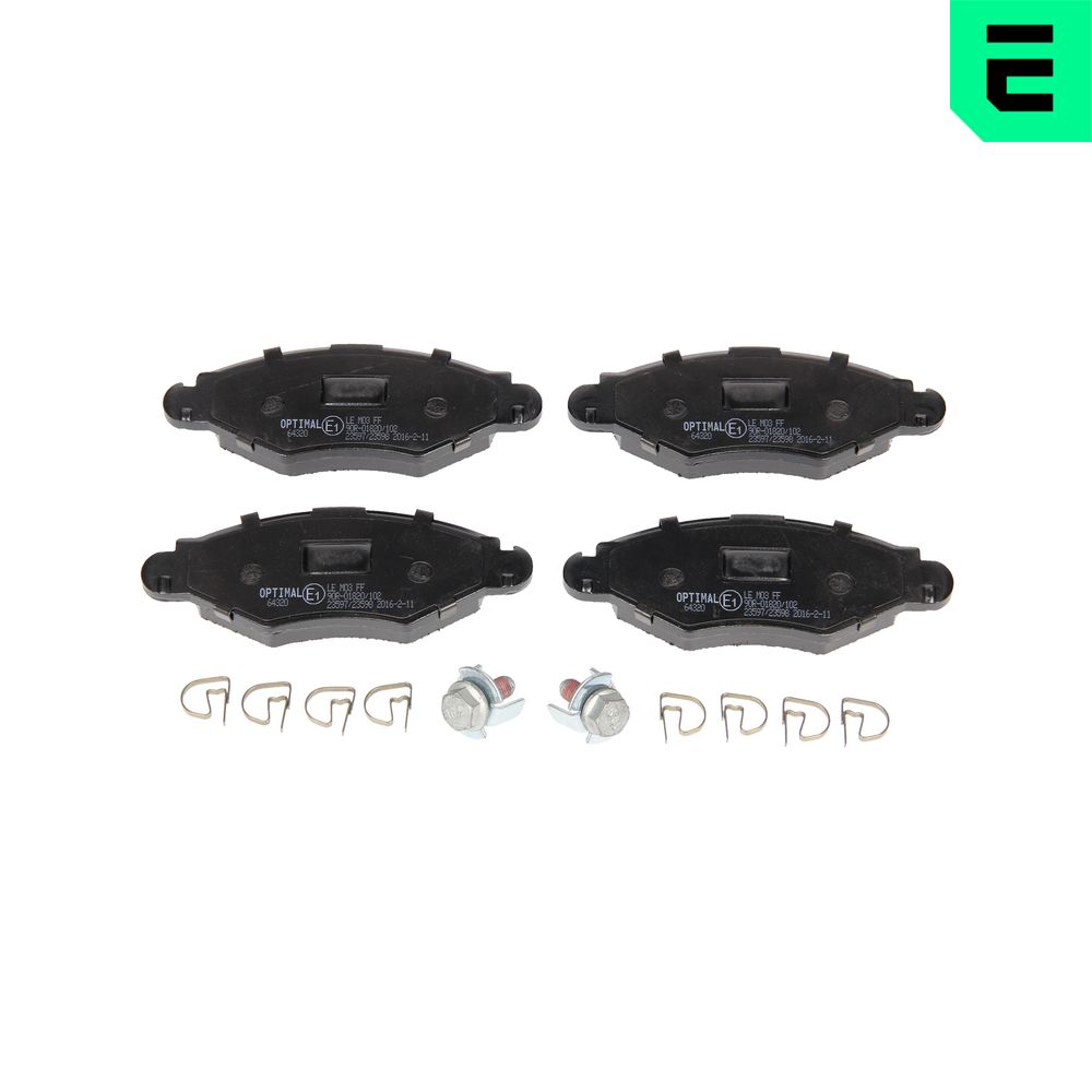 Placute frana OPTIMAL BP-64320
