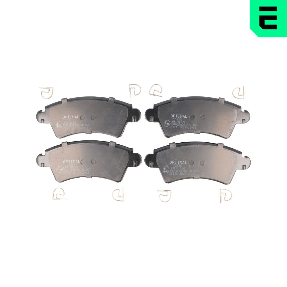 Placute frana OPTIMAL BP-72610
