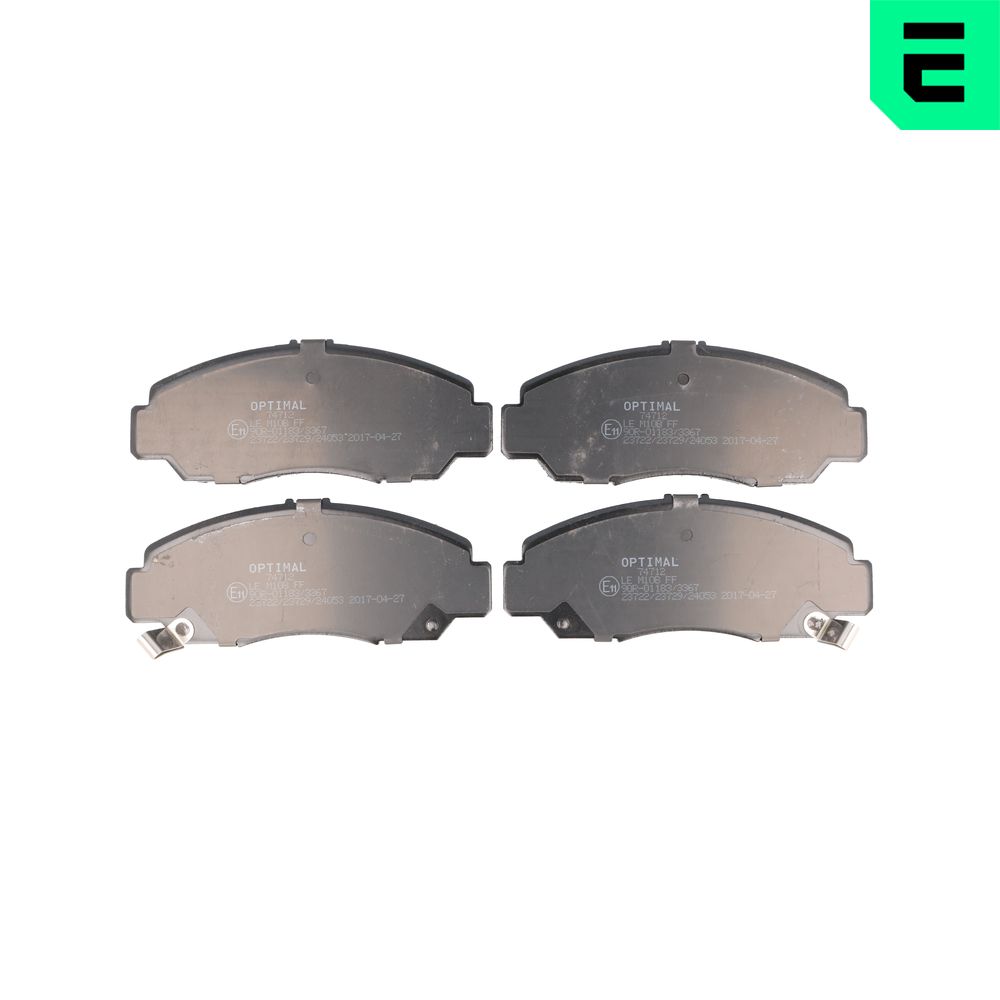 Placute frana OPTIMAL BP-74712