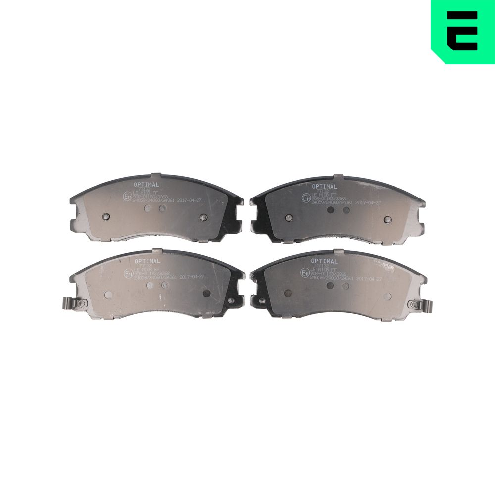 Placute frana OPTIMAL BP-77132