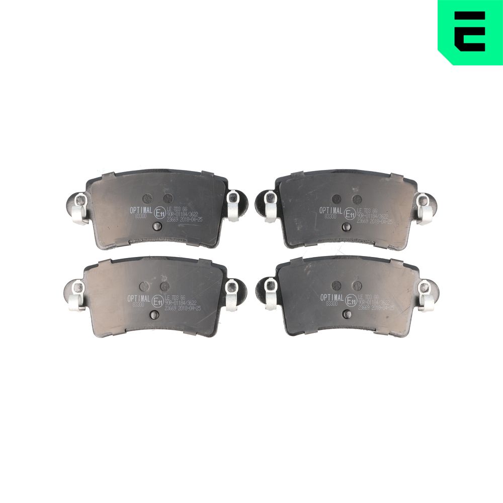 Placute frana OPTIMAL BP-83300