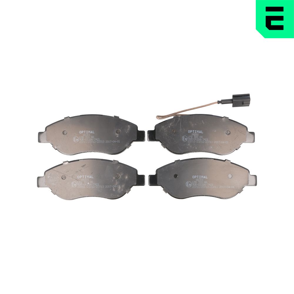 Placute frana OPTIMAL BP-86001