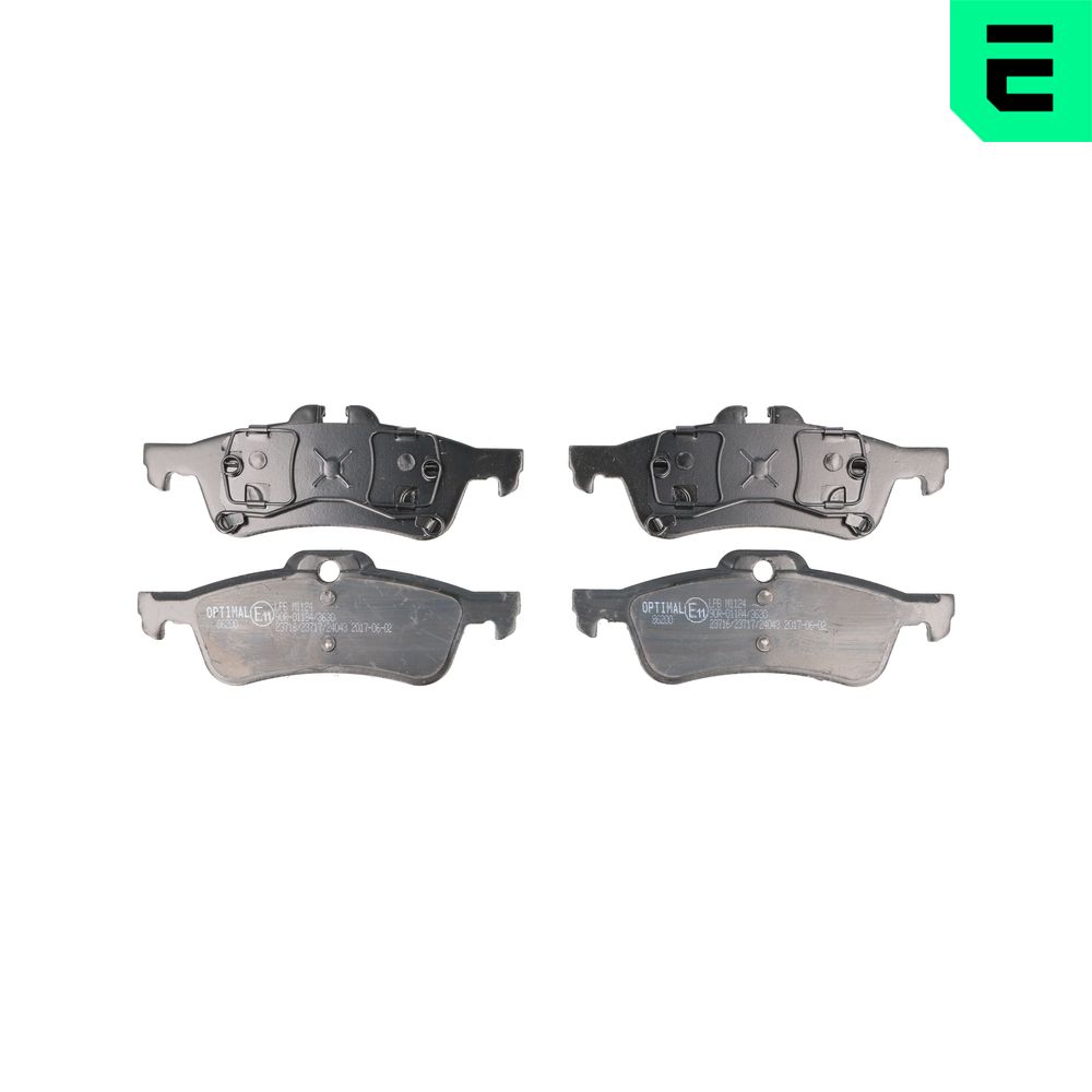 Placute frana OPTIMAL BP-86200
