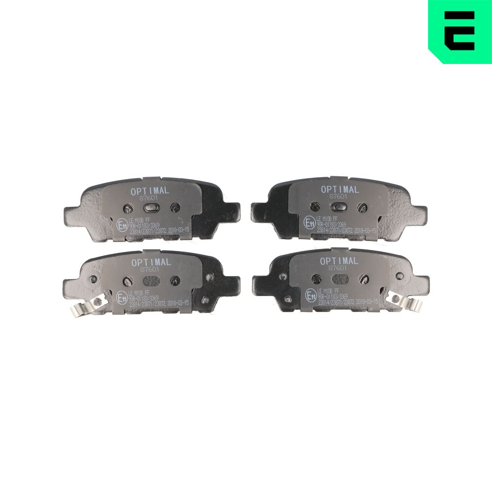 Placute frana OPTIMAL BP-87601