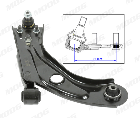 Brat suspensie roata MOOG PE-WP-14686