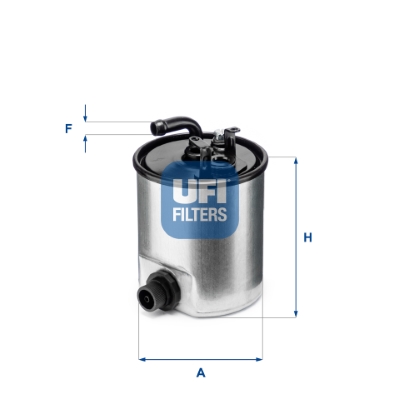Filtru combustibil UFI 24.007.00