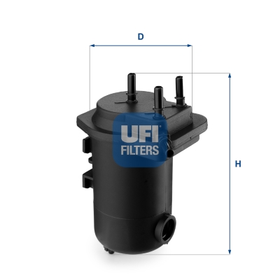 Filtru combustibil UFI 24.051.00