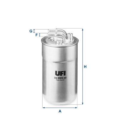 Filtru combustibil UFI 24.099.00