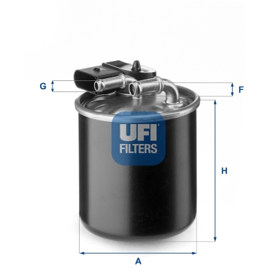 Filtru combustibil UFI 24.150.00
