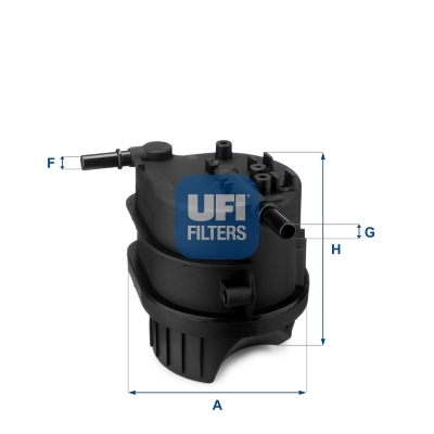 Filtru combustibil UFI 24.343.00