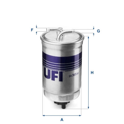Filtru combustibil UFI 24.365.00