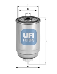Filtru combustibil UFI 24.397.00
