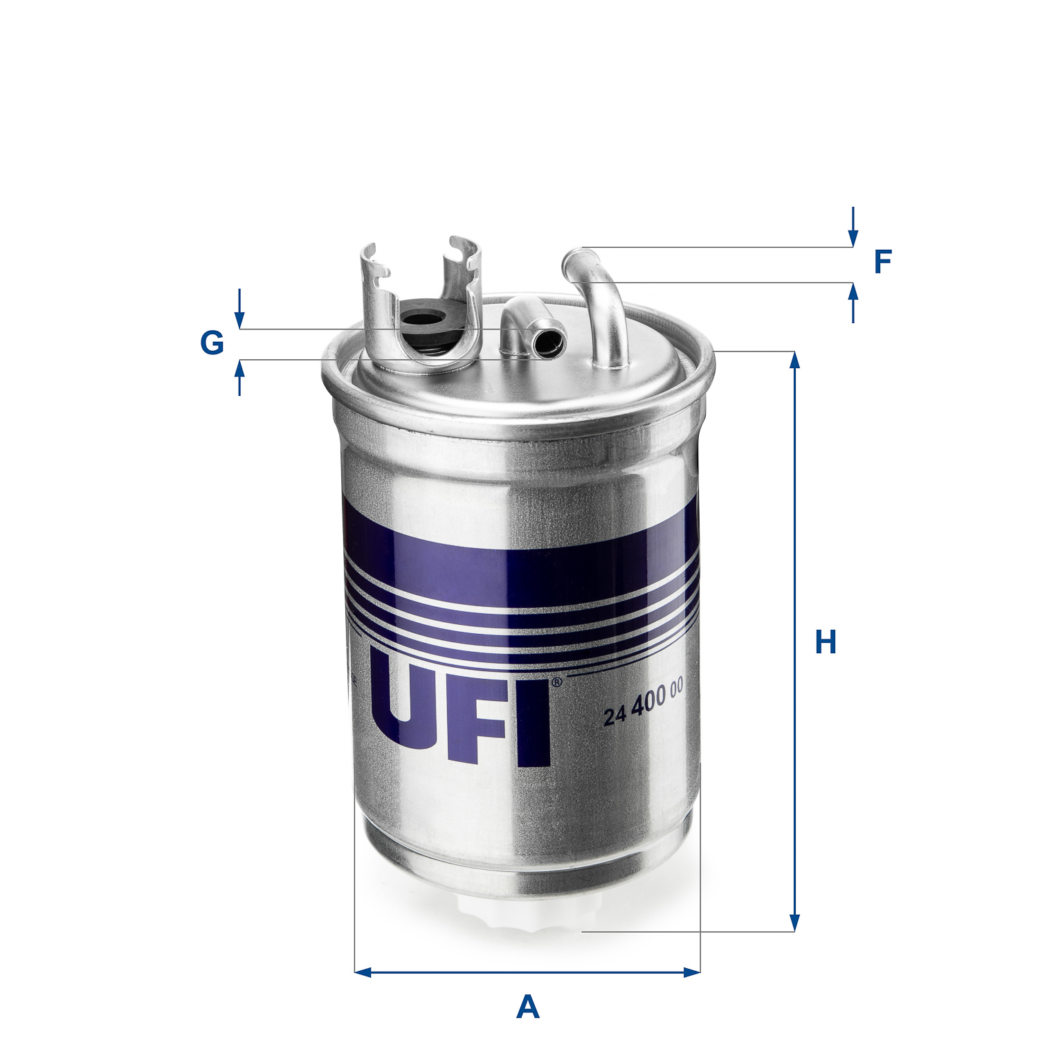 Filtru combustibil UFI 24.400.00