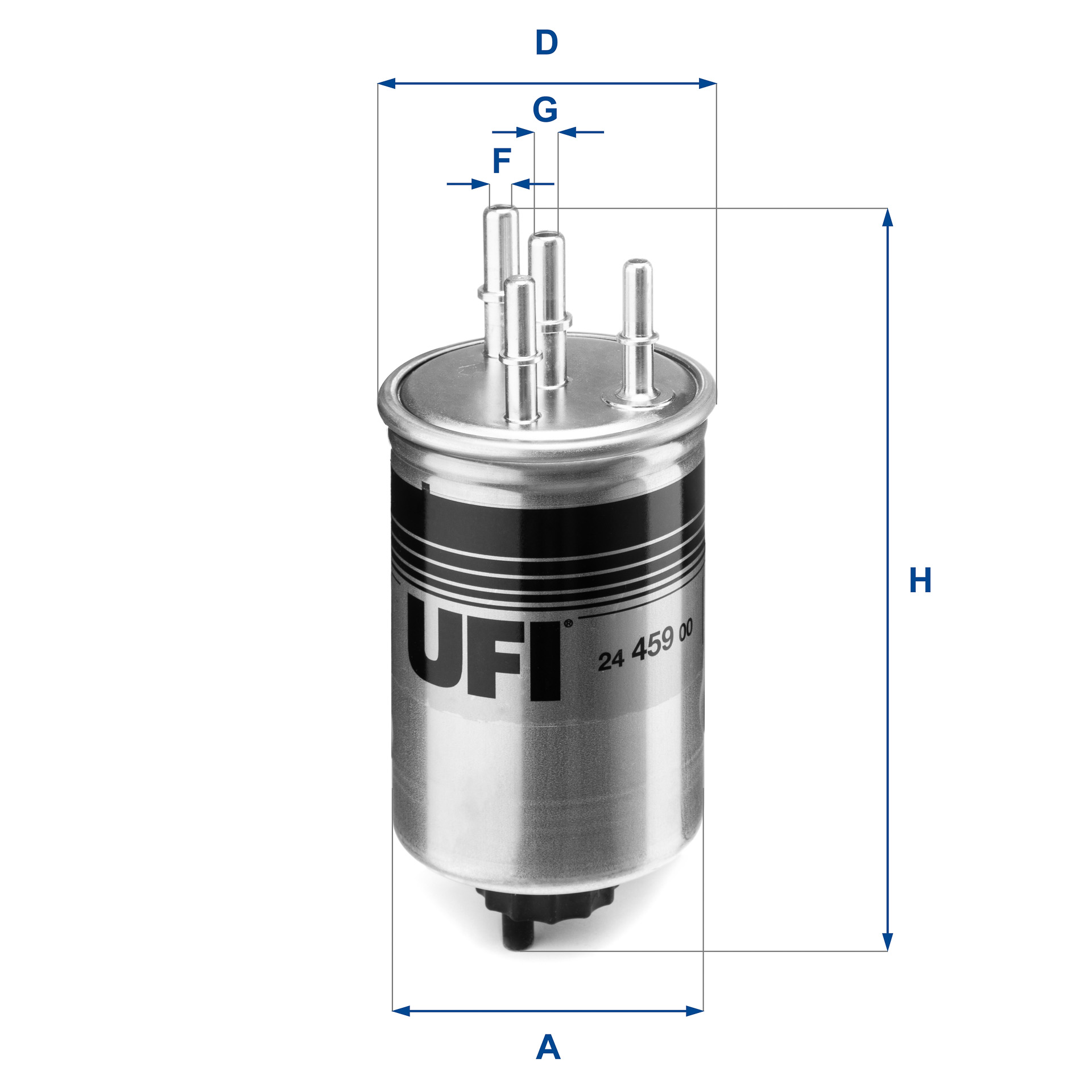 Filtru combustibil UFI 24.459.00