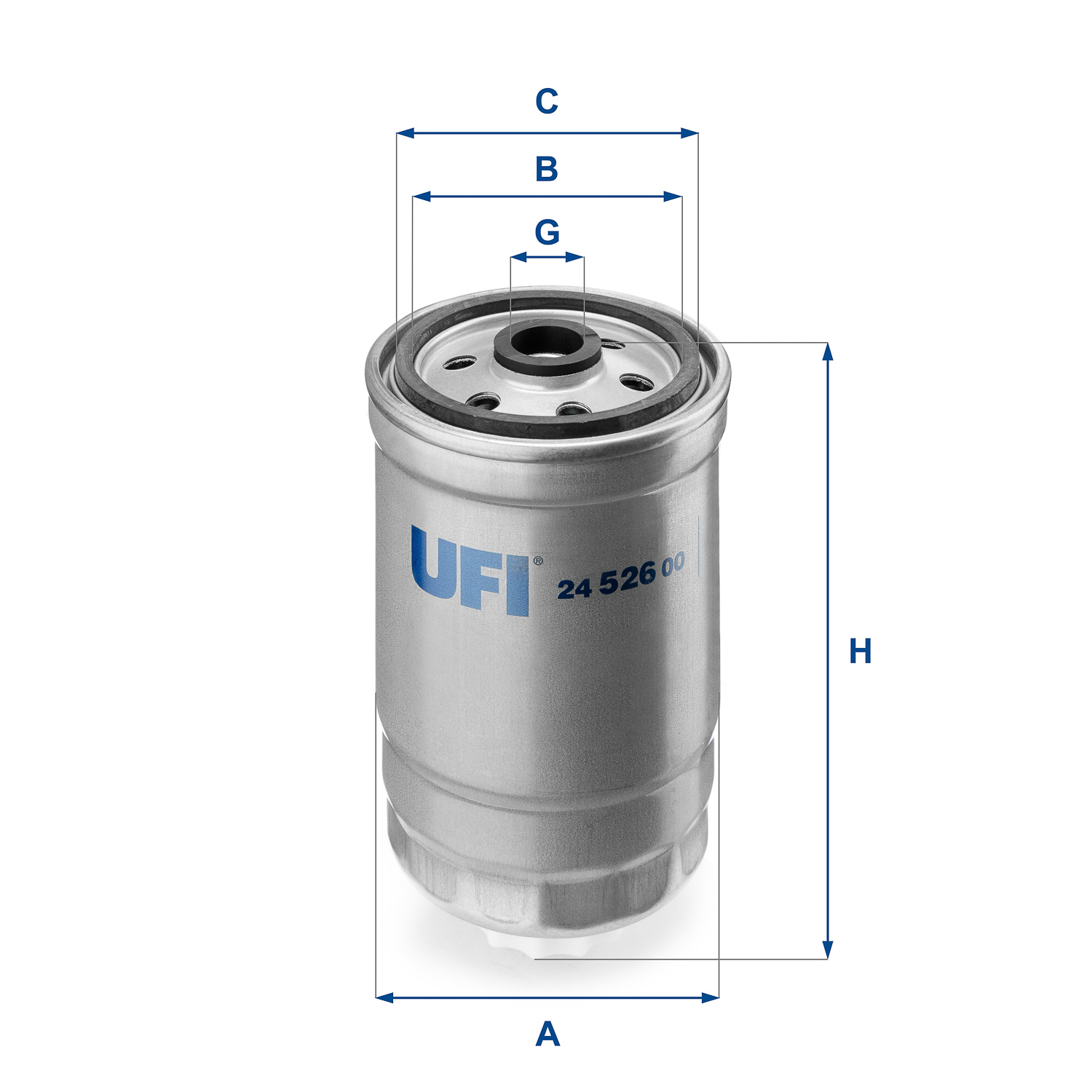 Filtru combustibil UFI 24.526.00