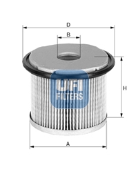 Filtru combustibil UFI 26.682.00