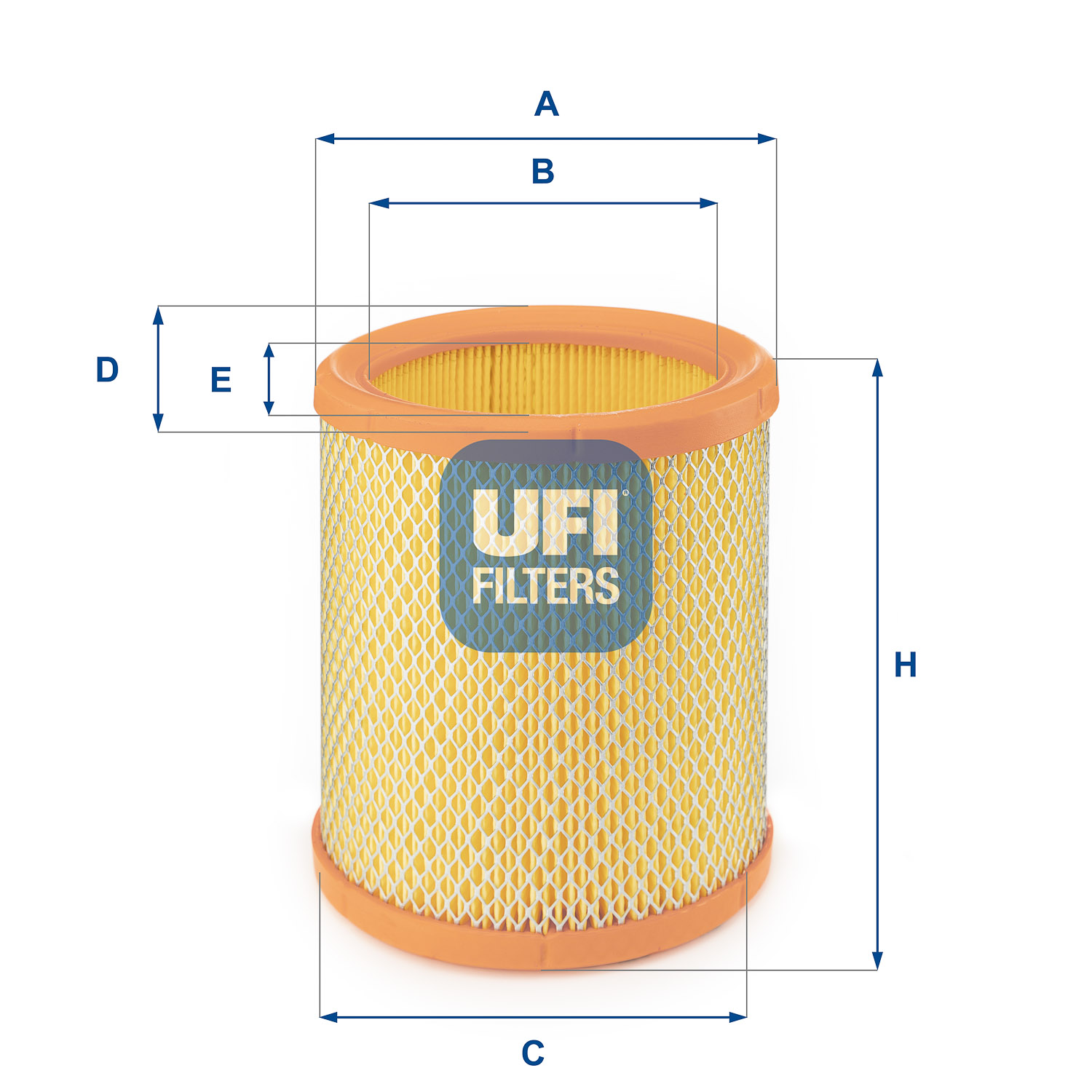 Filtru aer UFI 27.196.00