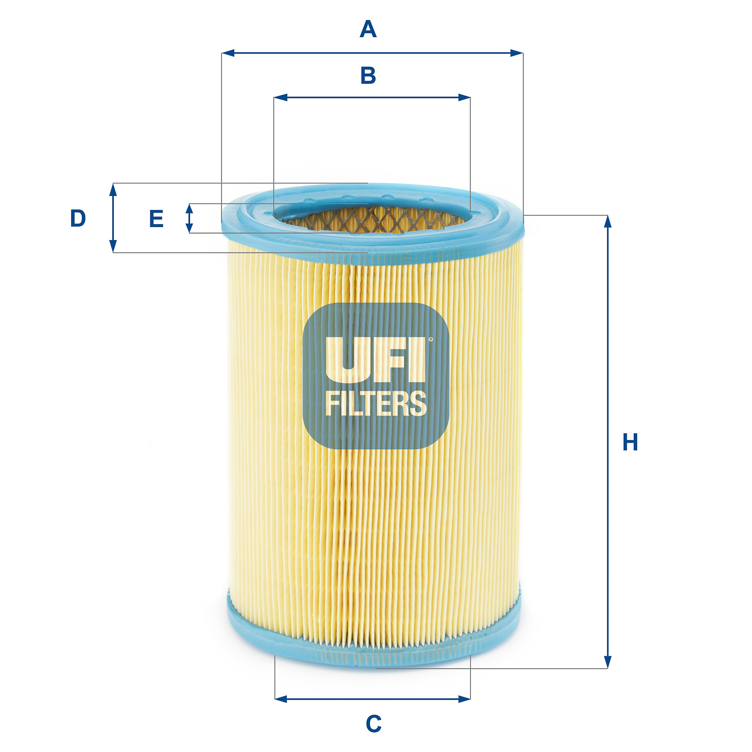 Filtru aer UFI 27.252.00