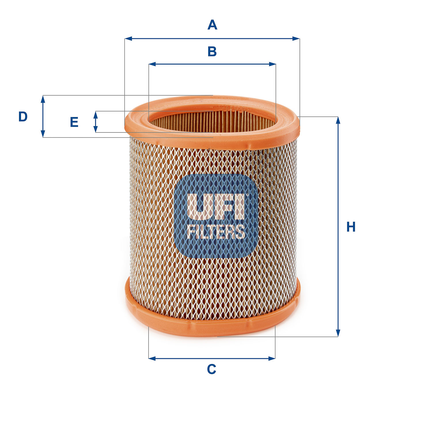 Filtru aer UFI 27.258.00