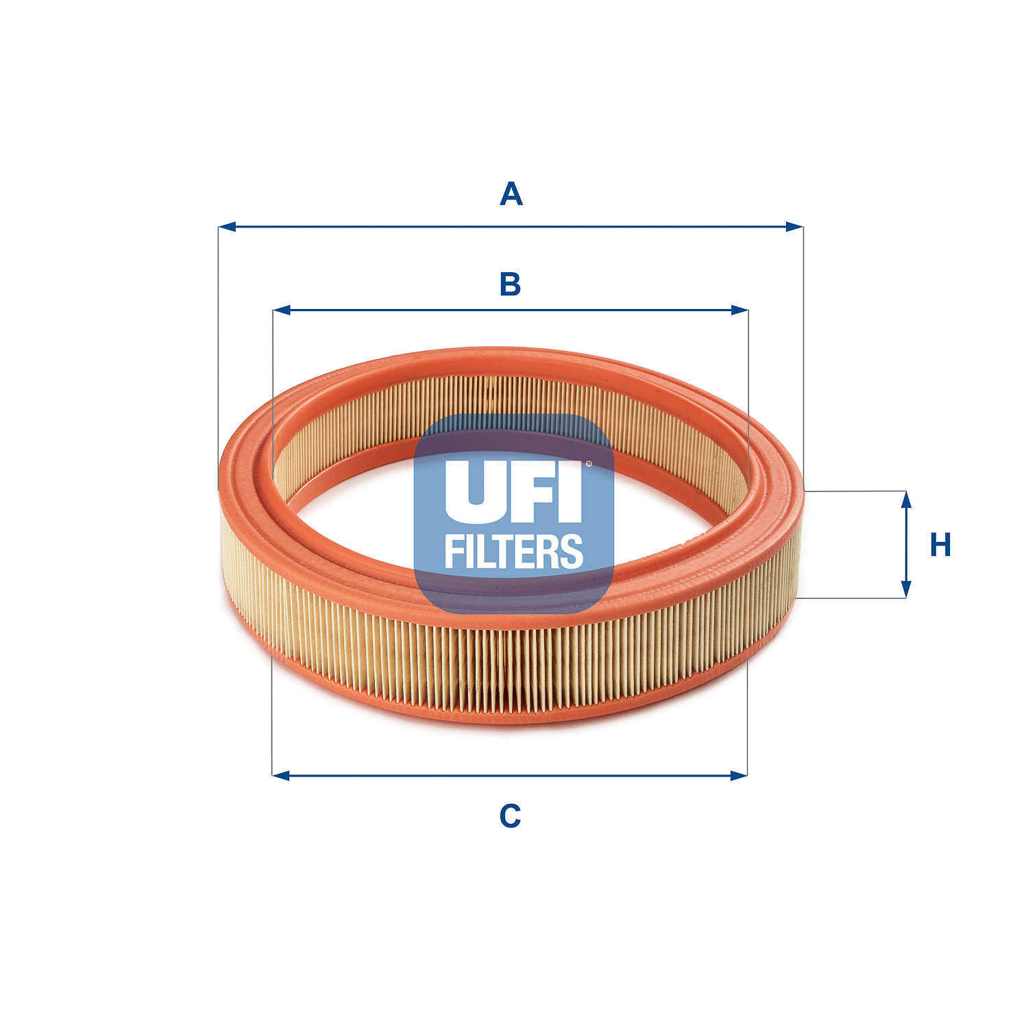 Filtru aer UFI 30.038.01