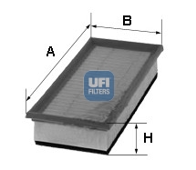 Filtru aer UFI 30.125.00