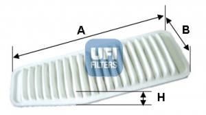 Filtru aer UFI 30.338.00
