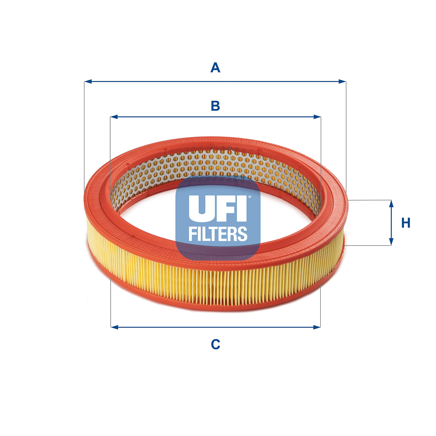 Filtru aer UFI 30.802.01