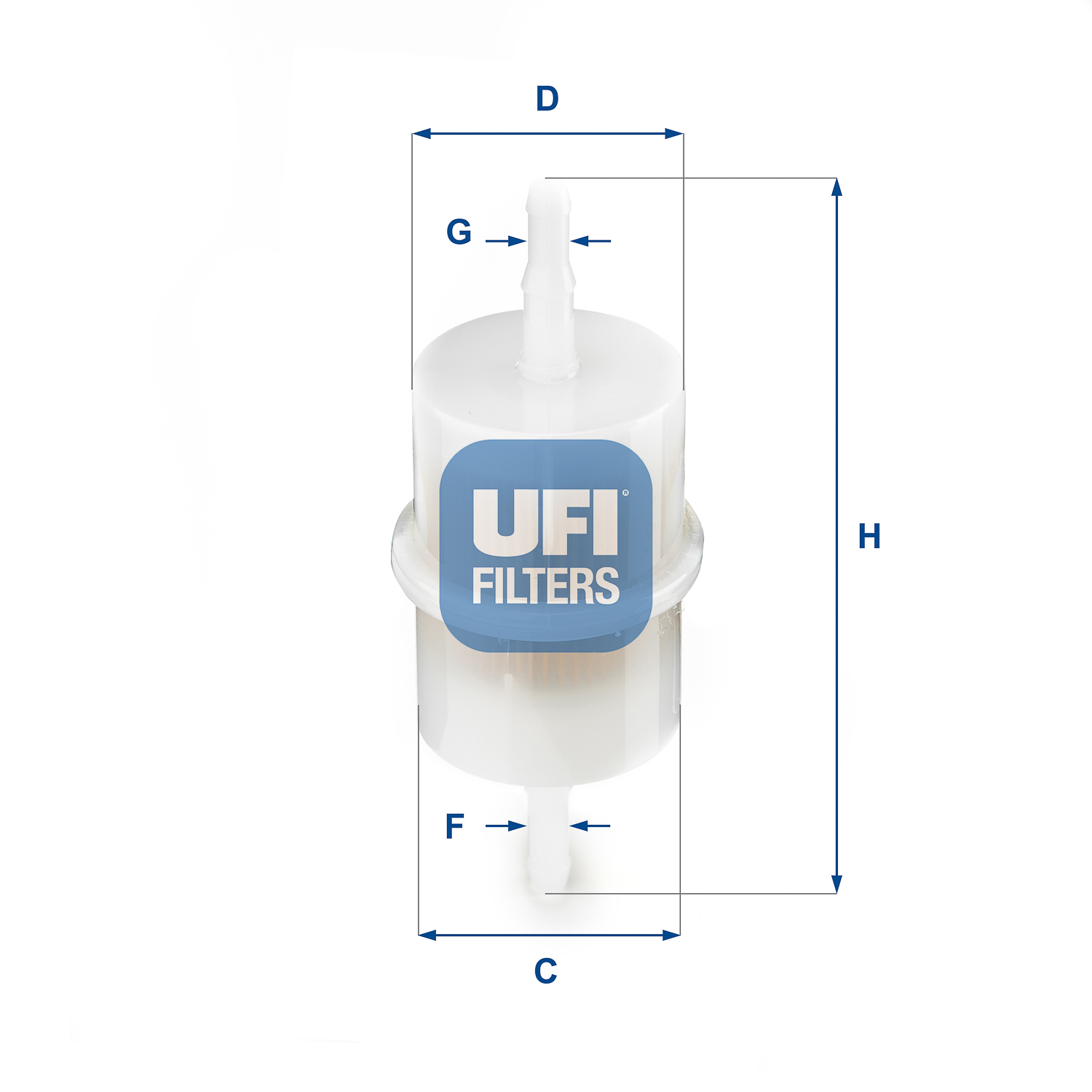 Filtru combustibil UFI 31.001.00