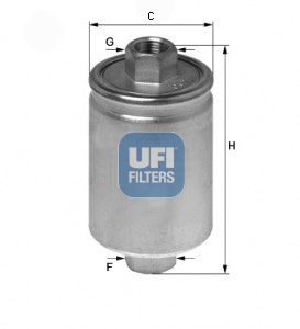 Filtru combustibil UFI 31.564.00