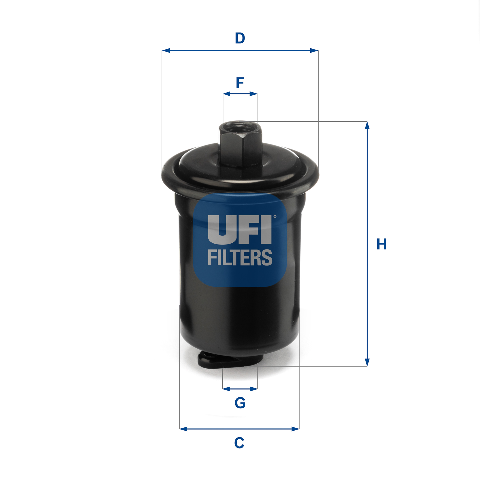 Filtru combustibil UFI 31.712.00