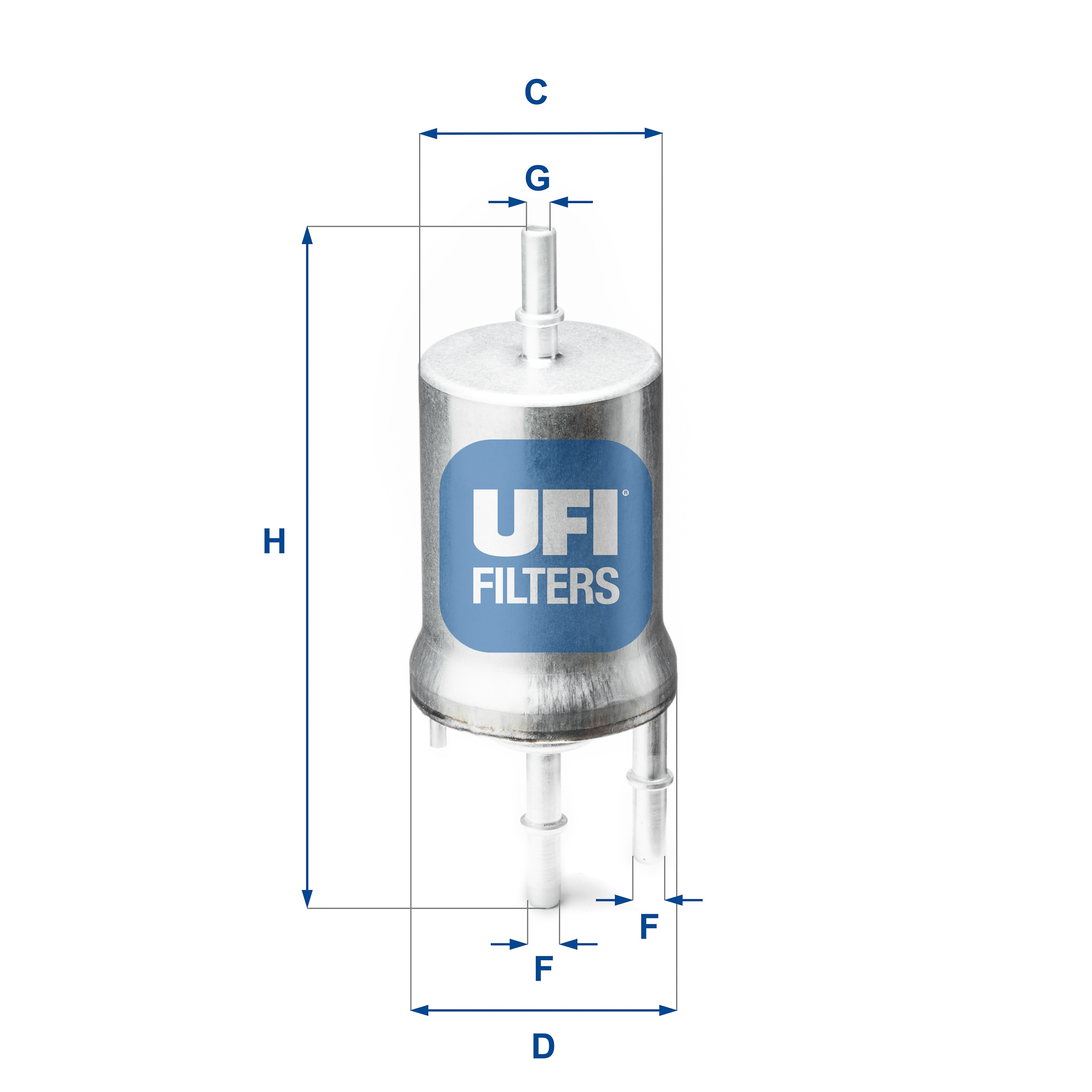 Filtru combustibil UFI 31.845.00