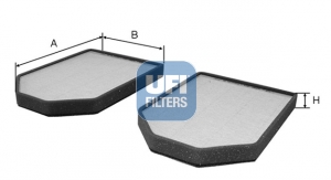 Filtru polen UFI 53.009.00