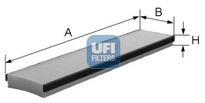 Filtru polen UFI 53.016.00