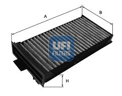 Filtru polen UFI 54.125.00