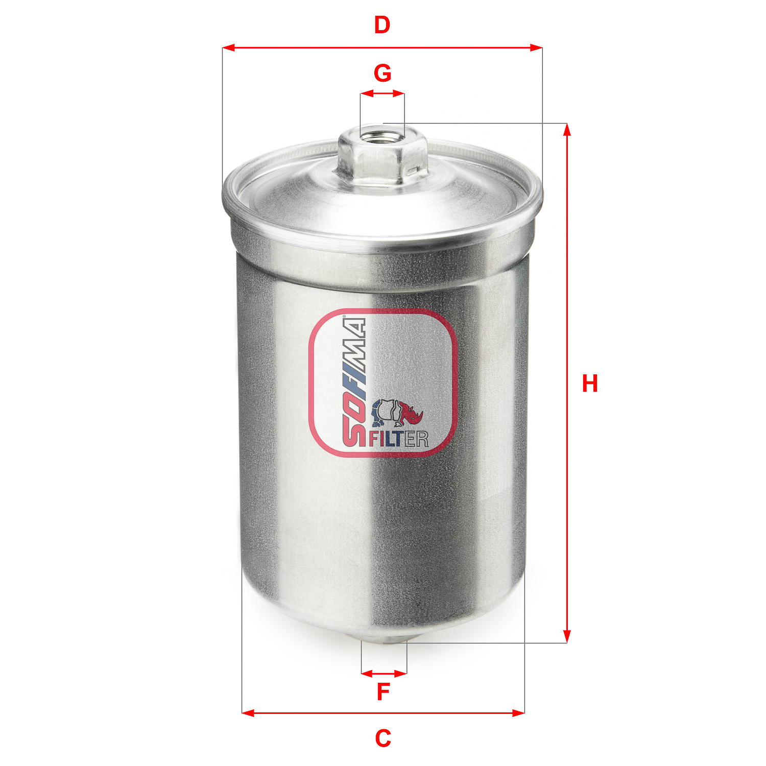Filtru combustibil SOFIMA S 1502 B