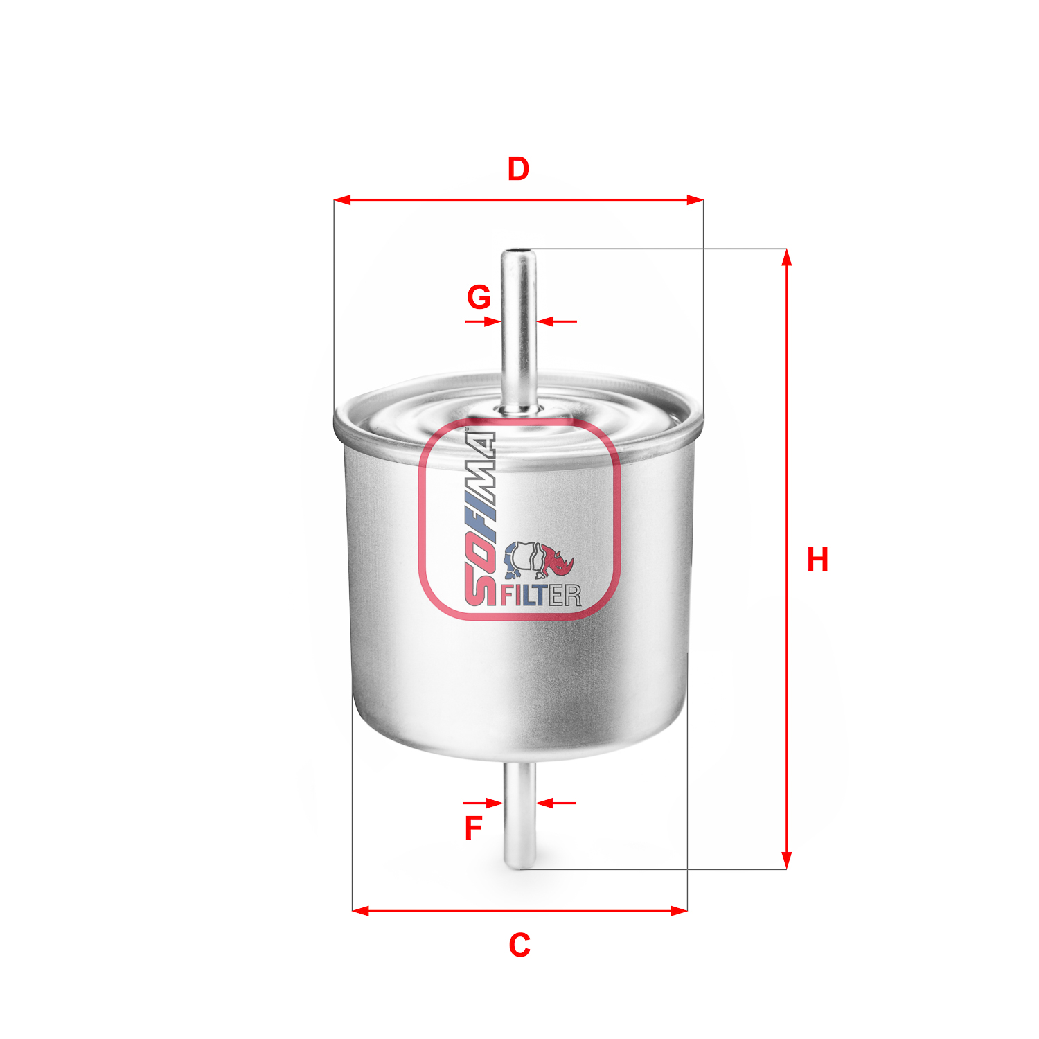 Filtru combustibil SOFIMA S 1514 B