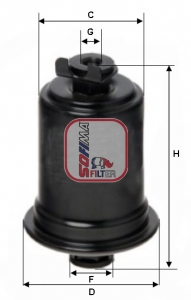 Filtru combustibil SOFIMA S 1523 B