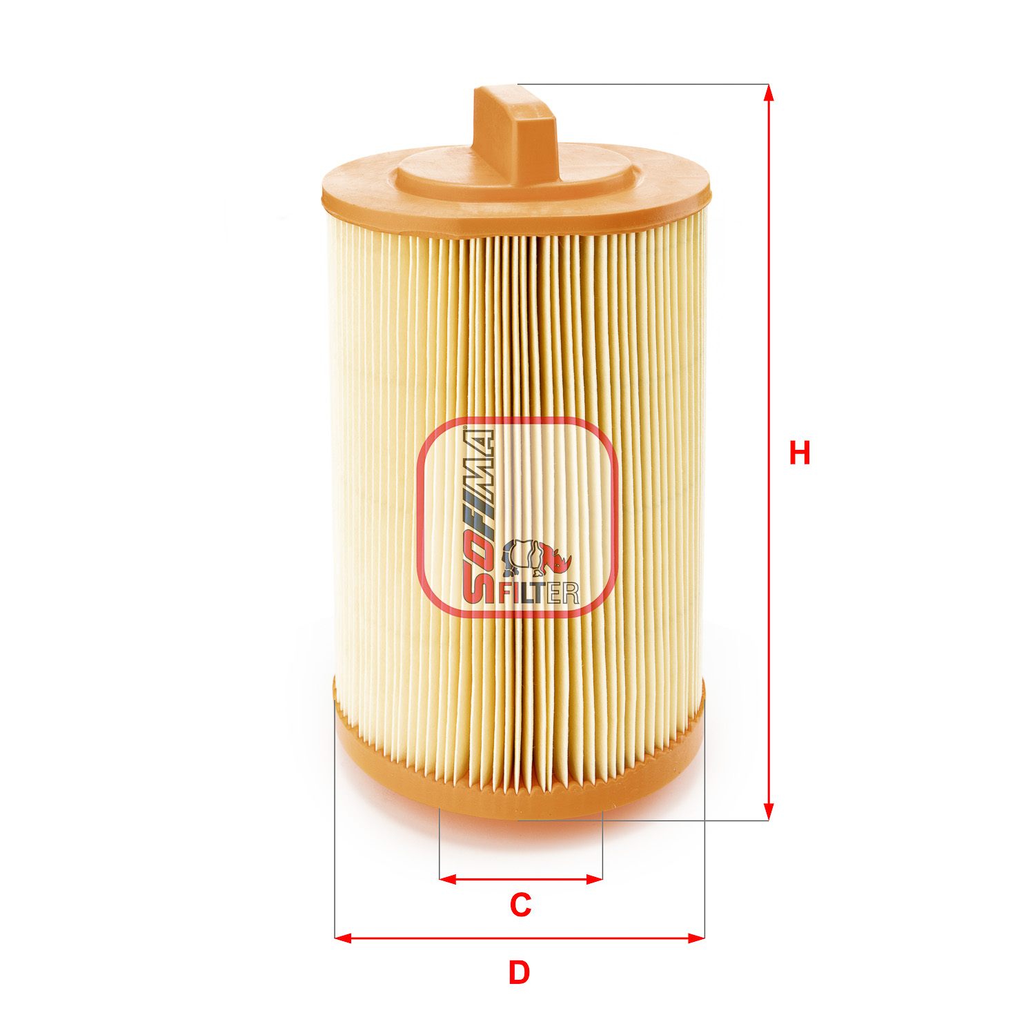 Filtru aer SOFIMA S 1902 A