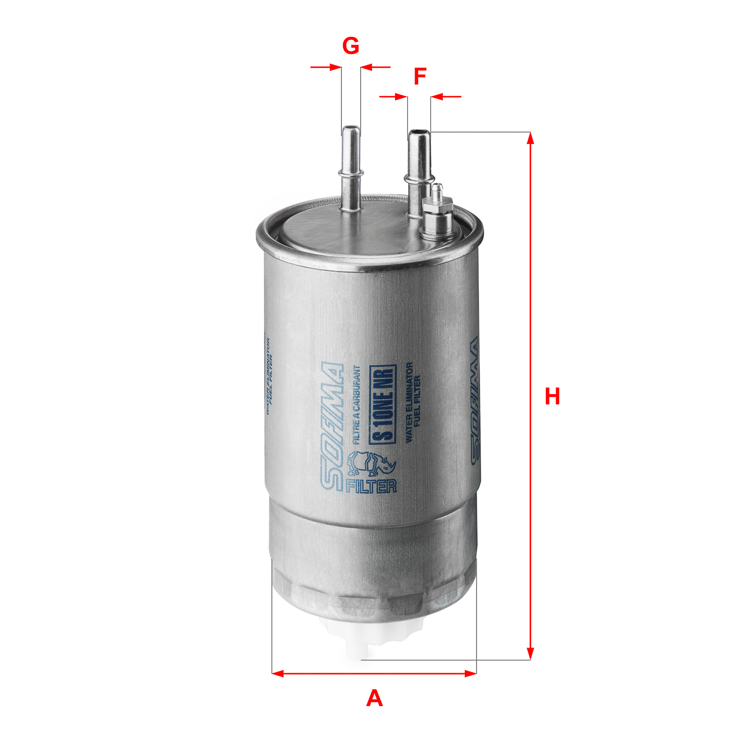 Filtru combustibil SOFIMA S 1ONE NR