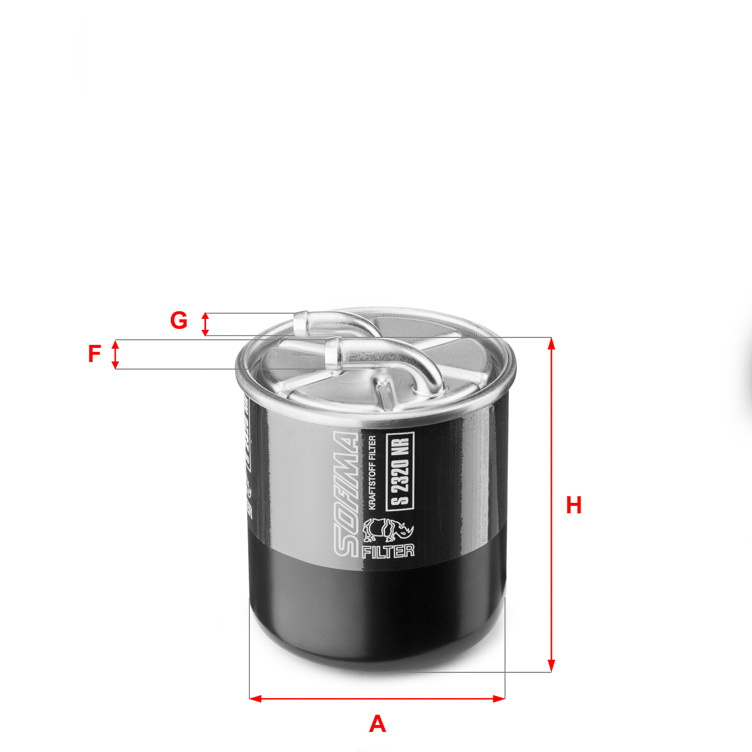 Filtru combustibil SOFIMA S 2320 NR